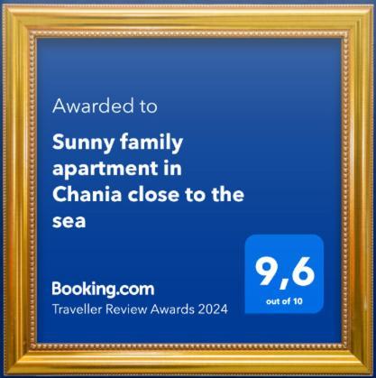 Sunny Family Apartment In Chania Close To The Sea Exteriér fotografie